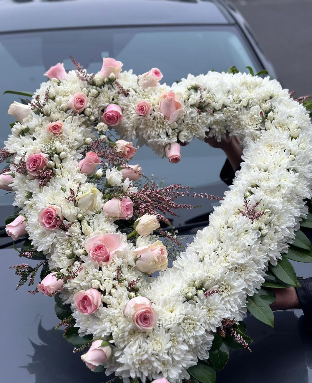 Pink lady wreath