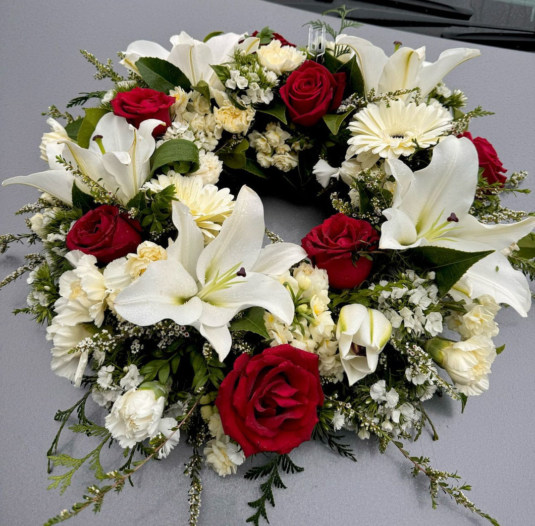 Lilly Wreath