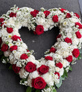Heart of rose wreath