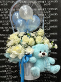 Baby Boy Ballon Box