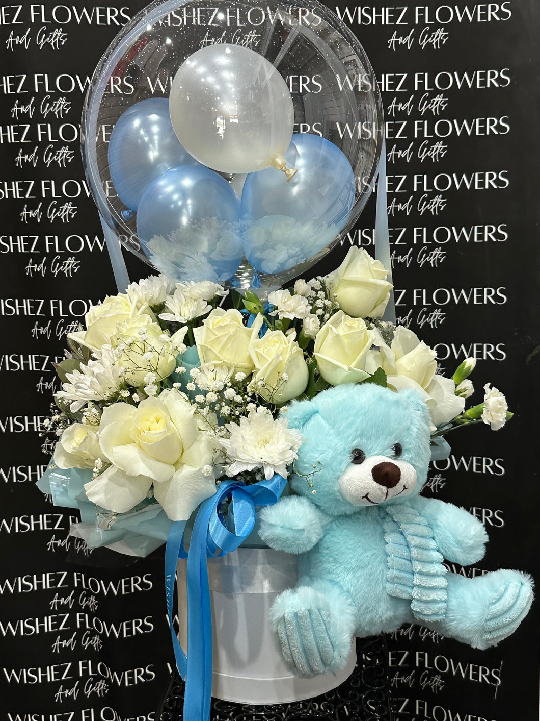 Baby Boy Ballon Box