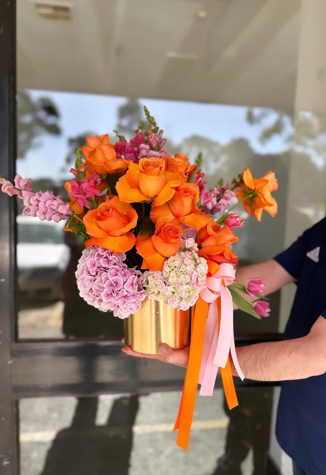 Orange Blast Luxe Arrangement