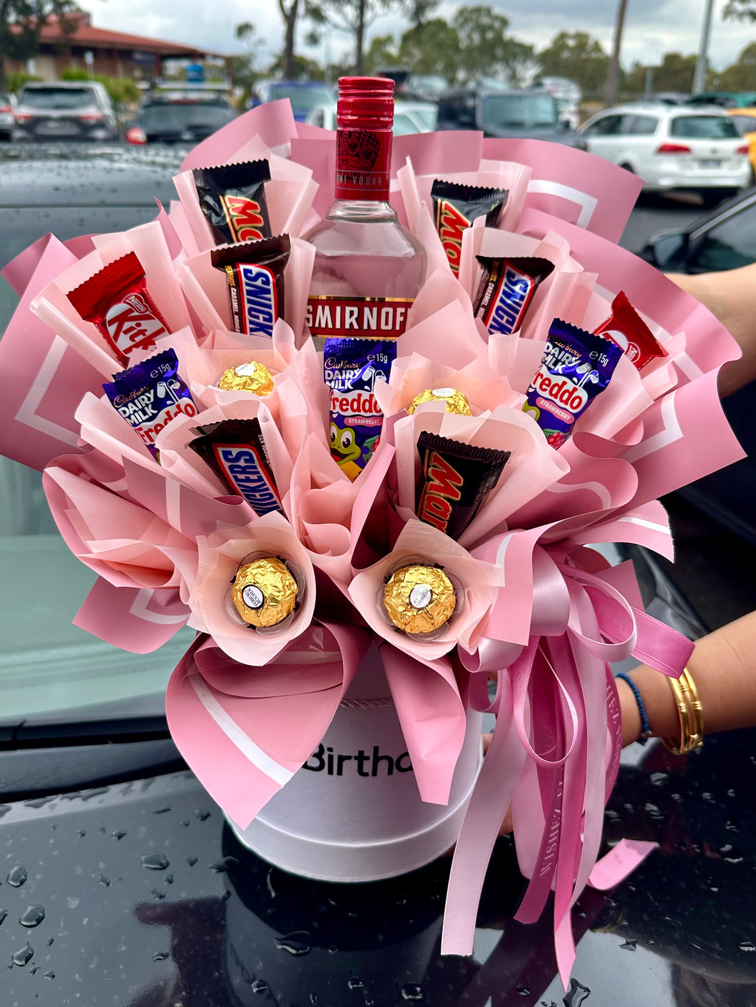 Vodka Alcohol / Chocolate box