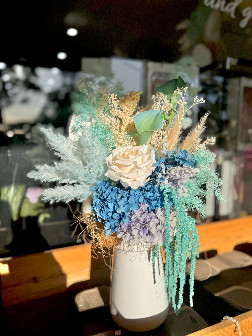 Blue Heaven Dried Florals
