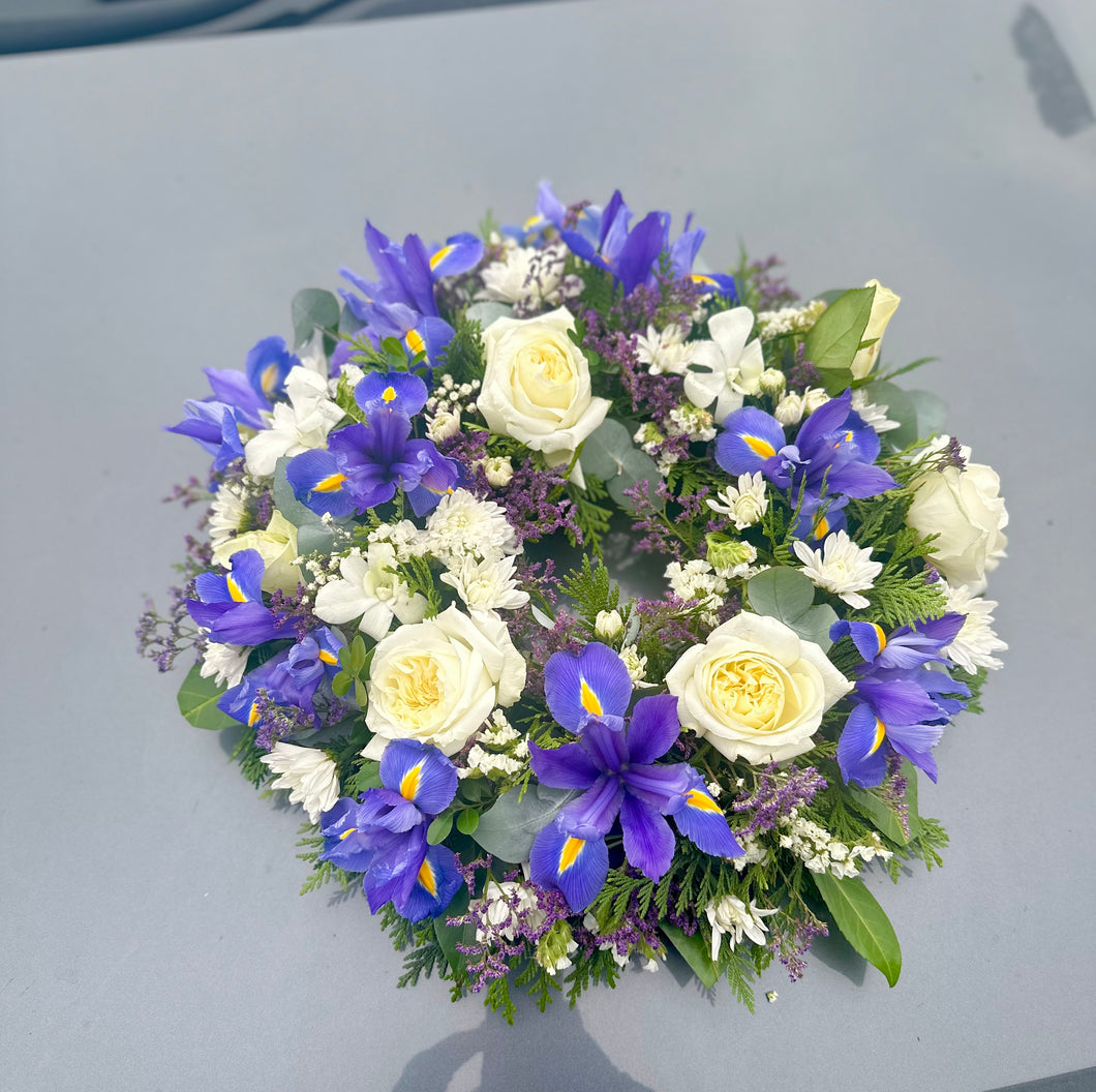 Purple Days Wreath