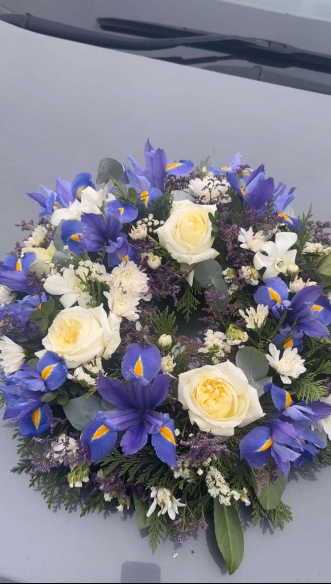 Purple Days Wreath