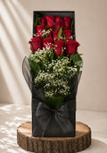 Roses in a Long Box