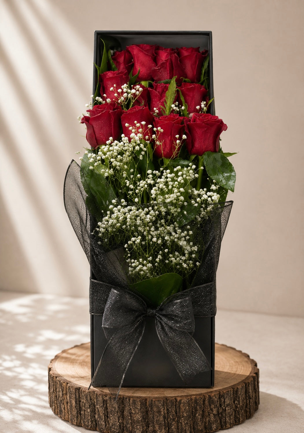 Roses in a Long Box