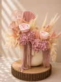 Pink Loop Dried Florals