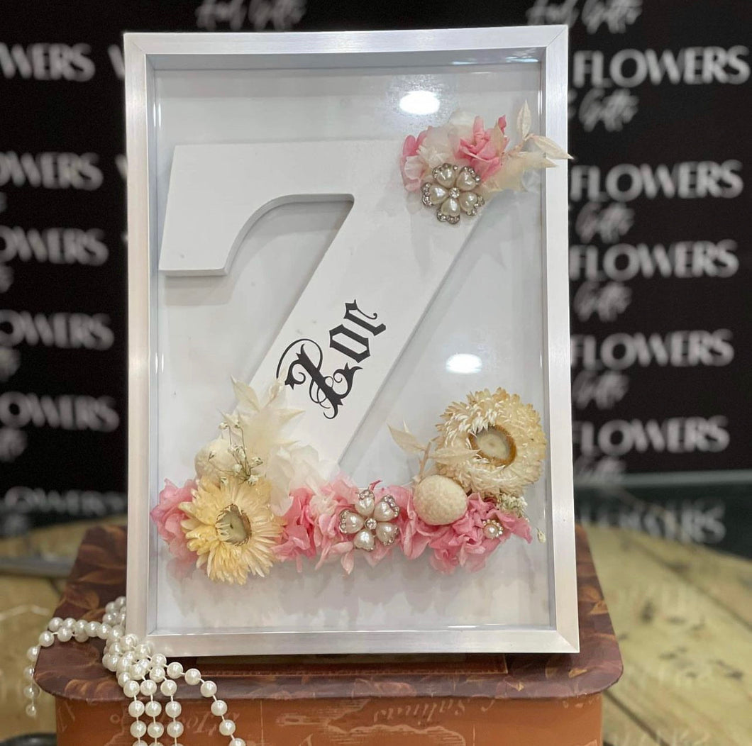 Personalised Floral Letters