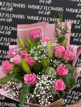 Load image into Gallery viewer, Faithy Pink Bouquet
