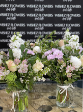 Load image into Gallery viewer, Pastel Coloured Florist Choice Masson Jar
