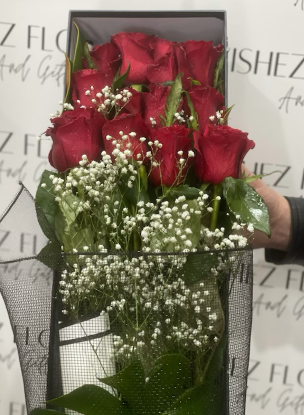 Roses in a Long Box