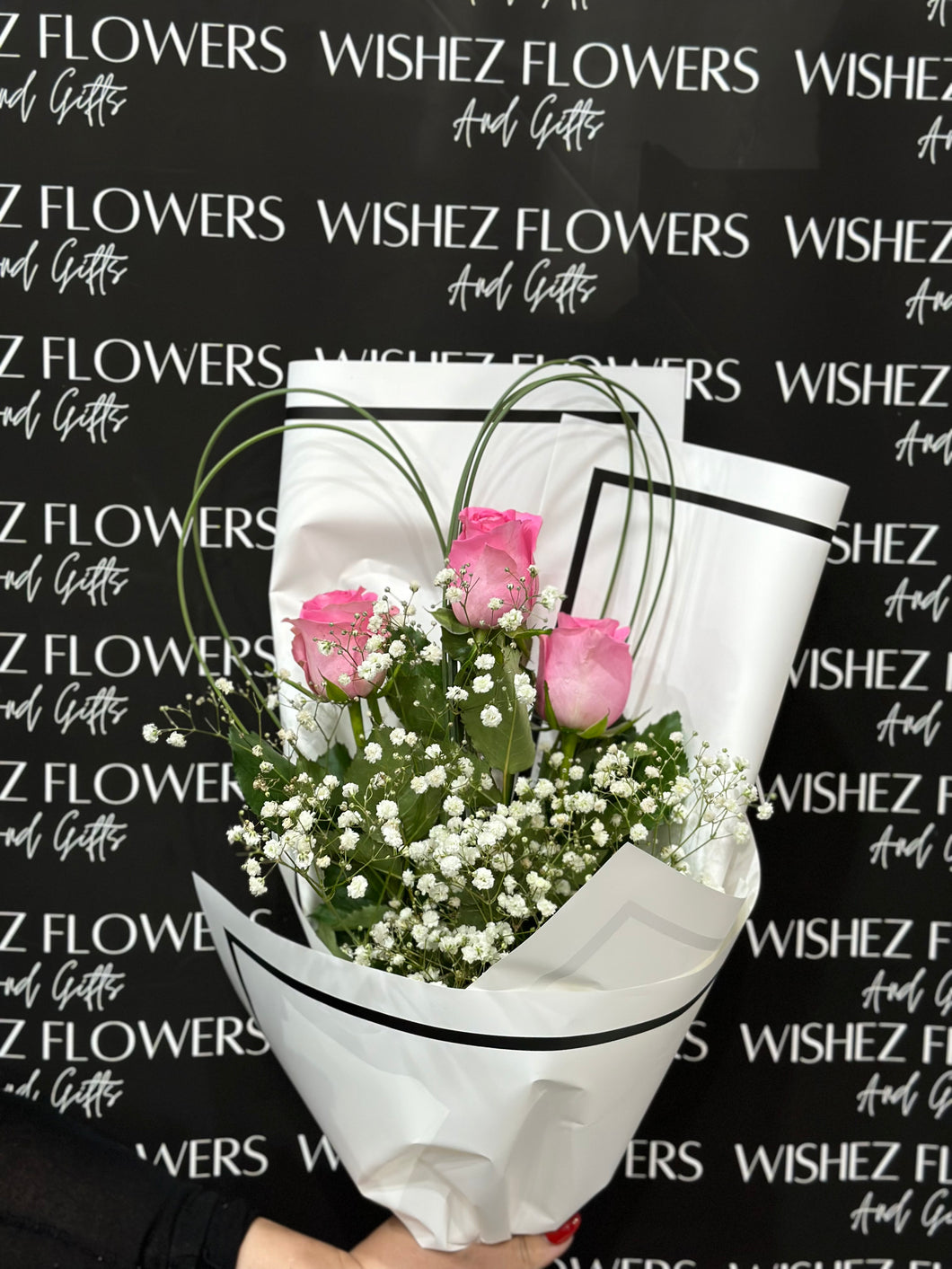 Heart Pink Rose