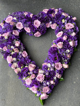 Load image into Gallery viewer, Purple Heart  Wreath
