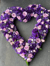 Load image into Gallery viewer, Purple Heart  Wreath
