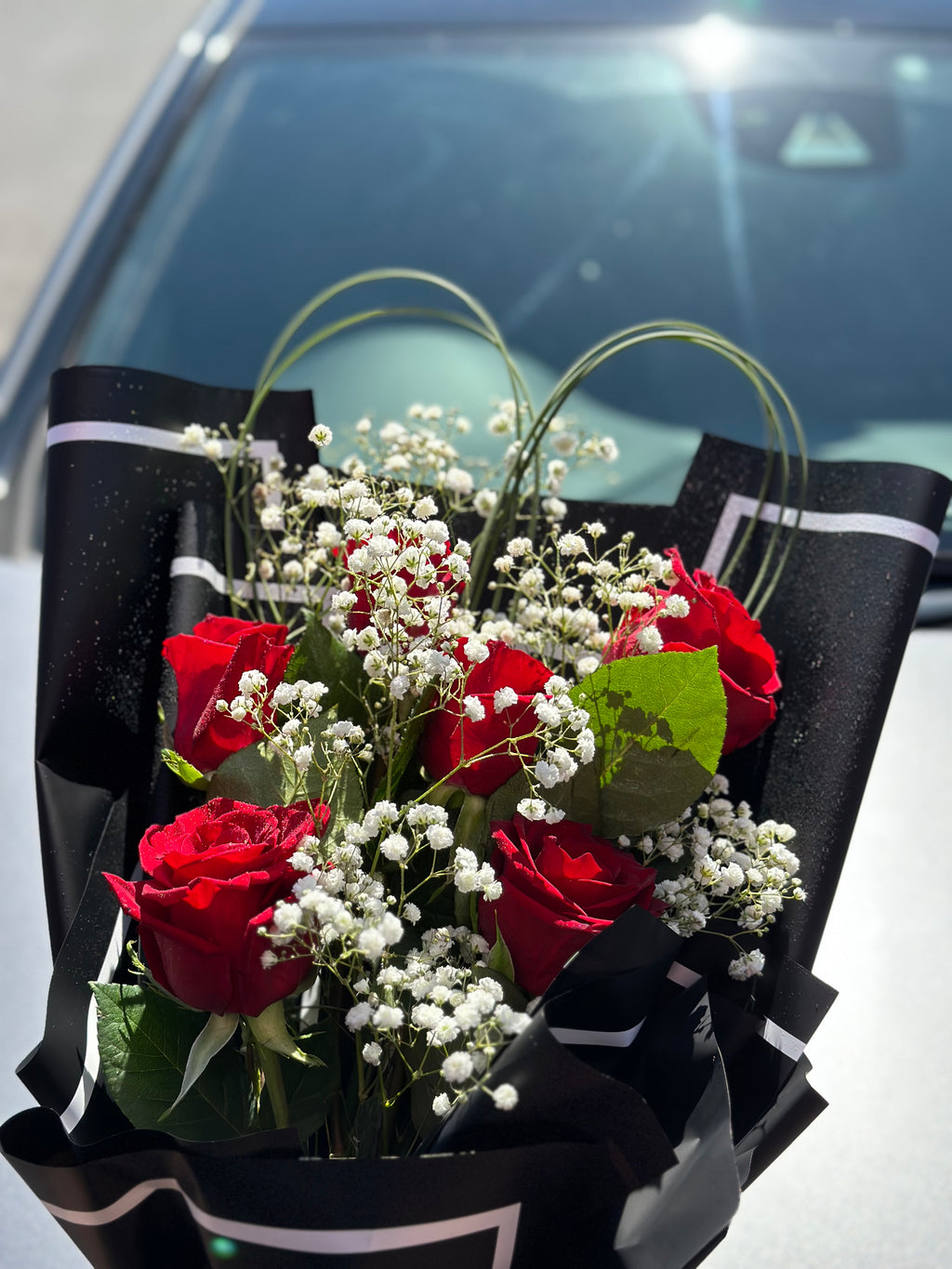 Heart Red Rose